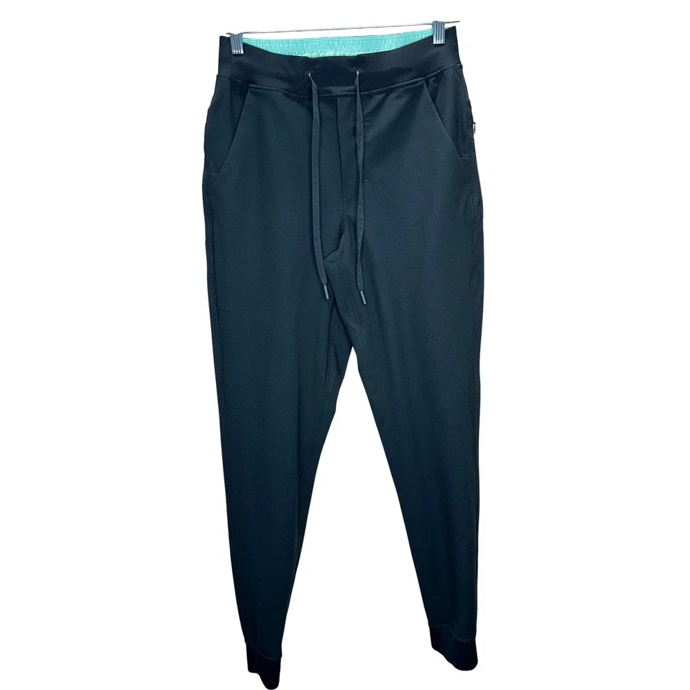 Birddogs Men's Joggers‎ Black Built-in Liner Athletic Sweatpants Small 30 Inseam